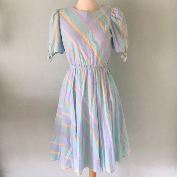pastel vintage dress